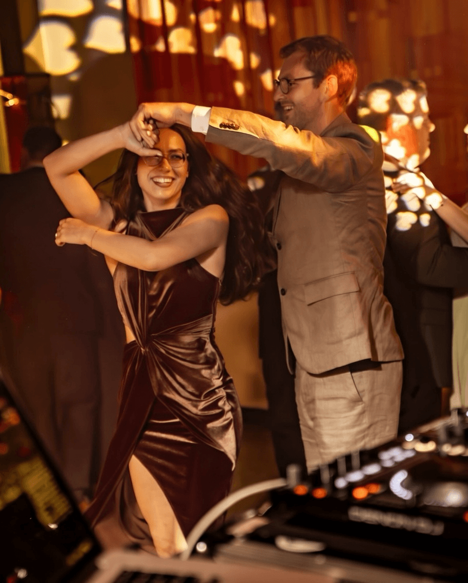 Antonia und Jan beim Tanzen